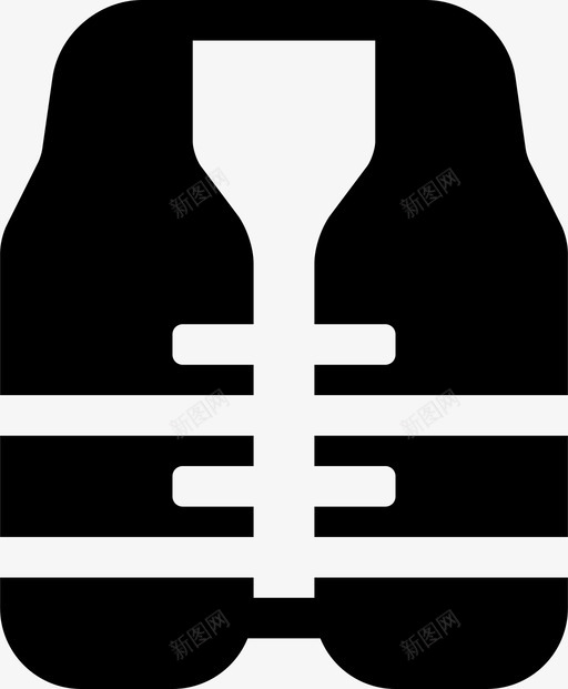 防弹衣溺水救援图标svg_新图网 https://ixintu.com 基础设施和建筑填充 安保 安全 救援 水 溺水 防弹衣