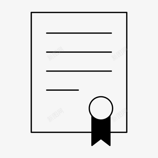 证书办公室学校图标svg_新图网 https://ixintu.com 办公室 大学 学校 学校和大学 工作 教育 证书