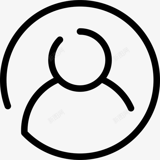 用户人员网络导航线路工艺图标svg_新图网 https://ixintu.com 人员 用户 网络导航线路工艺