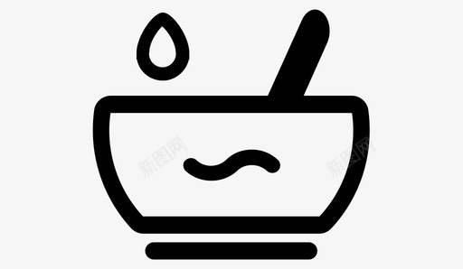 煮粥svg_新图网 https://ixintu.com 煮粥