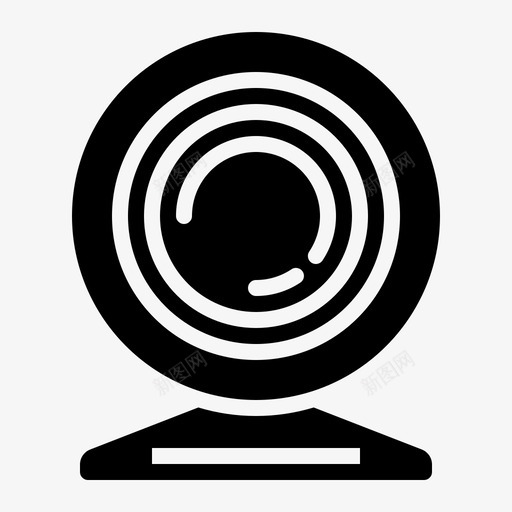 网络摄像头摄像头视频通话图标svg_新图网 https://ixintu.com 摄像头 摄像头实心 网络摄像头 视频通话