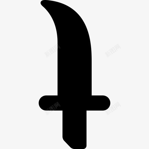 剑武器游戏填充物图标svg_新图网 https://ixintu.com 剑 武器 游戏填充物