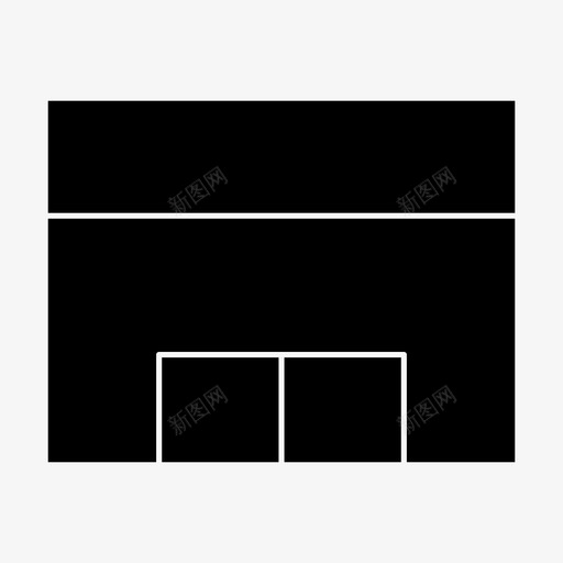 建筑公寓通用用户界面图标svg_新图网 https://ixintu.com 公寓 建筑 通用用户界面图标