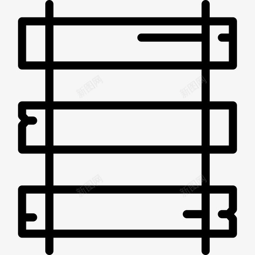 铁路远西直线图标svg_新图网 https://ixintu.com 直线 远西 铁路