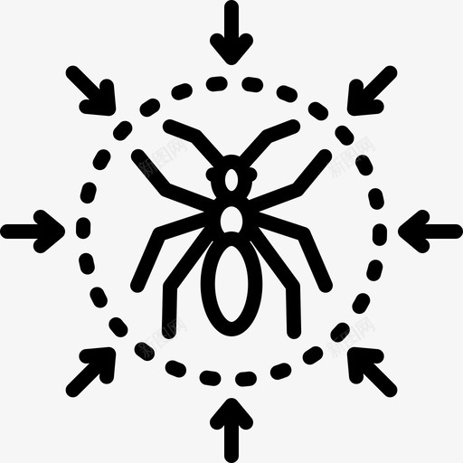 害虫防治灭绝昆虫图标svg_新图网 https://ixintu.com 害虫防治 昆虫 灭绝 白蚁