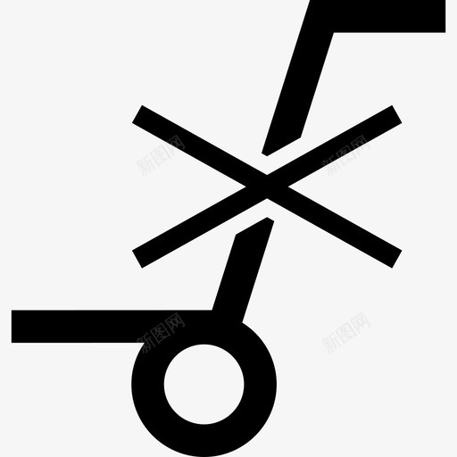 禁止起吊说明图标svg_新图网 https://ixintu.com 禁止起吊 说明