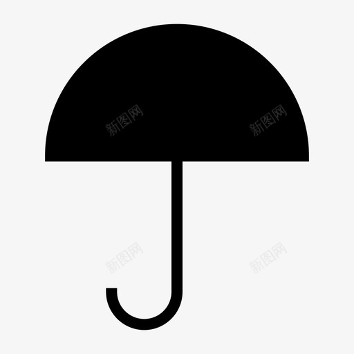 伞盖降落伞图标svg_新图网 https://ixintu.com 伞 开发用户界面字形图标 盖 网页设计 阴影 降落伞