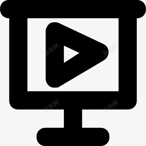 演示文稿图标响应稳定svg_新图网 https://ixintu.com 图标响应 演示文稿 稳定