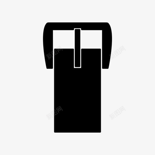 扣皮带扣环图标svg_新图网 https://ixintu.com 扣 扣环 皮带