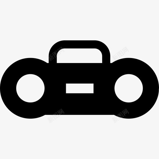 Boombox技术媒体和声音图标svg_新图网 https://ixintu.com Boombox 媒体和声音 技术