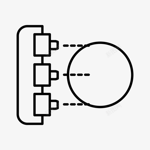 三维扫描仪三维扫描打印图标svg_新图网 https://ixintu.com 三维扫描 三维扫描仪 形状 打印 打印传统出版 渲染