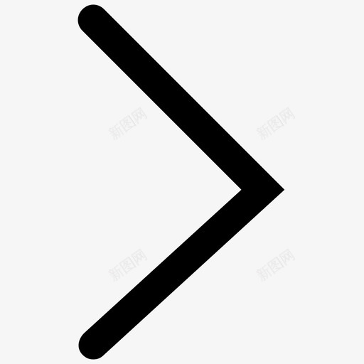 轮播按钮-右svg_新图网 https://ixintu.com 轮播按钮-右