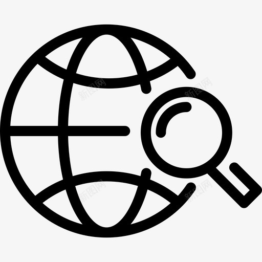搜索世界各地地图和旗帜物流配送说明图标svg_新图网 https://ixintu.com 地图和旗帜 搜索世界各地 物流配送说明