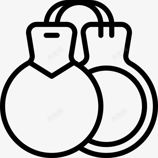 板栗西班牙传统元素线性图标svg_新图网 https://ixintu.com 板栗 线性 西班牙传统元素