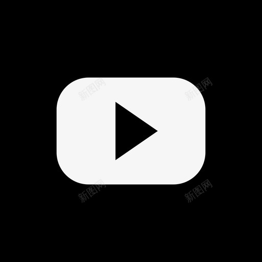 Youtube社交媒体方形社交媒体图标svg_新图网 https://ixintu.com Youtube 方形社交媒体 社交媒体