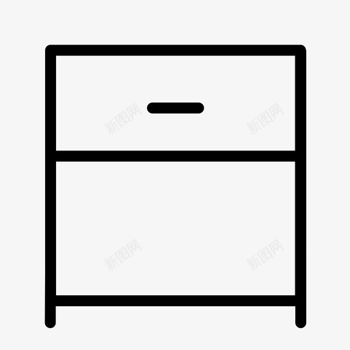 抽屉箱子橱柜图标svg_新图网 https://ixintu.com 家具 家具轮廓 抽屉 木材 橱柜 箱子 衣柜