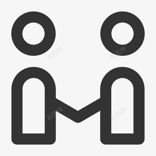 36合作、关系-线性svg_新图网 https://ixintu.com 36合作、关系-线性