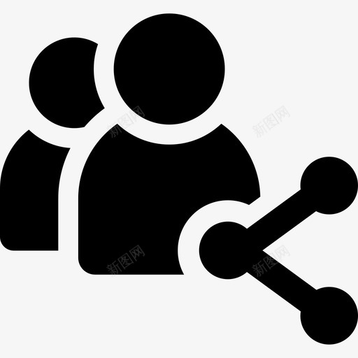 分享人物相机拍摄模式图标svg_新图网 https://ixintu.com 人物 分享 相机拍摄模式