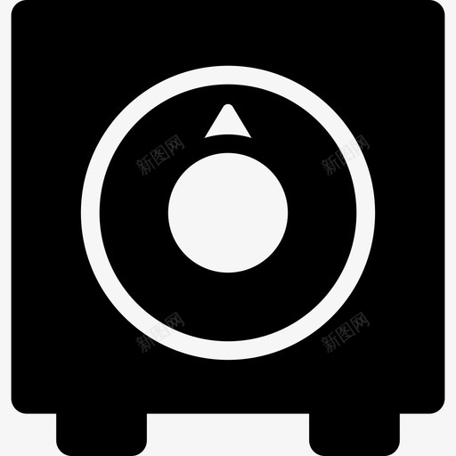 保险箱保安警察局图标svg_新图网 https://ixintu.com 保安 保险箱 警察局