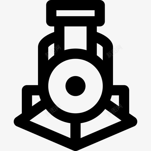 旧火车运输车辆线直线图标svg_新图网 https://ixintu.com 旧火车 直线 运输车辆线