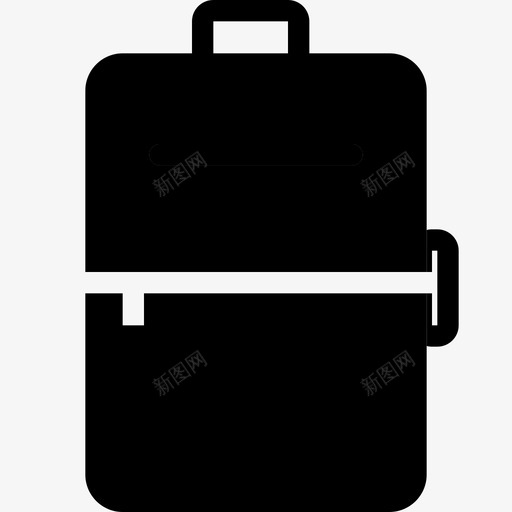 工作包背包旅行图标svg_新图网 https://ixintu.com 工作包 度假 旅行 旅行包 背包