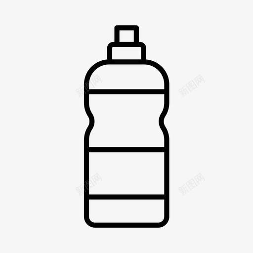 洗涤液杂务清洁剂图标svg_新图网 https://ixintu.com 家务 杂务 洗涤液 清洁剂