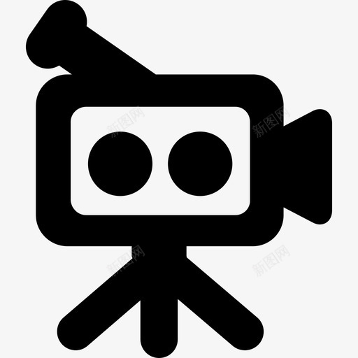 摄像机技术视频设备图标svg_新图网 https://ixintu.com 技术 摄像机 视频设备
