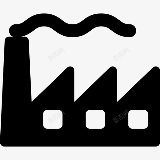 核电站工业能源发电图标svg_新图网 https://ixintu.com 工业 核电站 能源发电