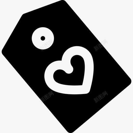 情人节填充元素图标svg_新图网 https://ixintu.com 情人节填充元素