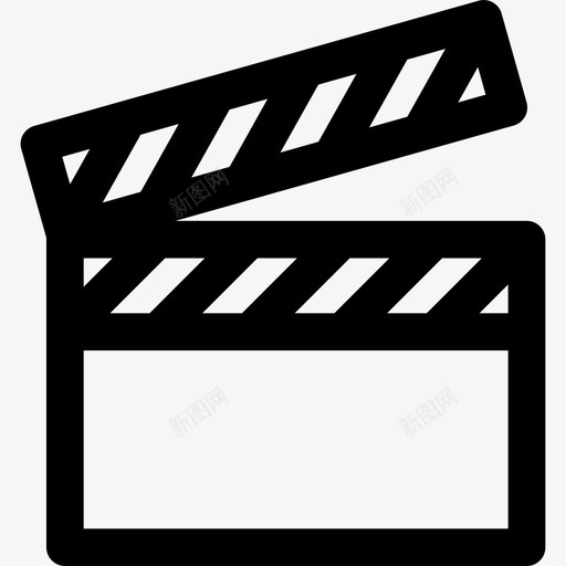 隔板电影和电影院线图标svg_新图网 https://ixintu.com 电影和电影院线 隔板