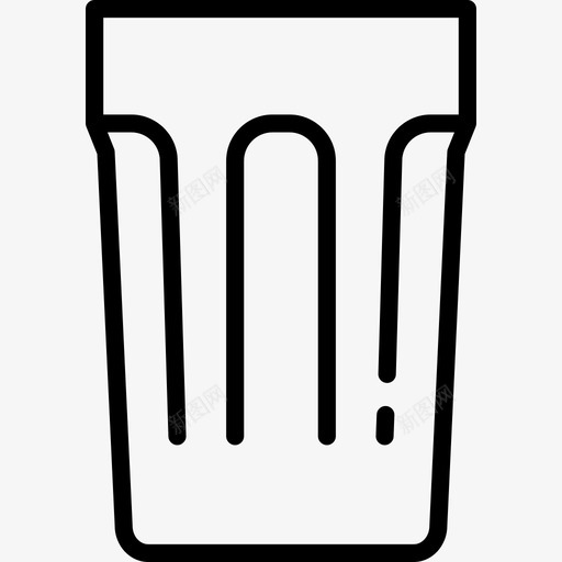 玻璃家居用品生产线工艺线性图标svg_新图网 https://ixintu.com 家居用品生产线工艺 玻璃 线性