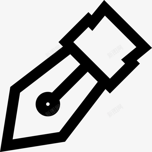 钢笔实用程序概述图标svg_新图网 https://ixintu.com 设计实用程序概述 钢笔