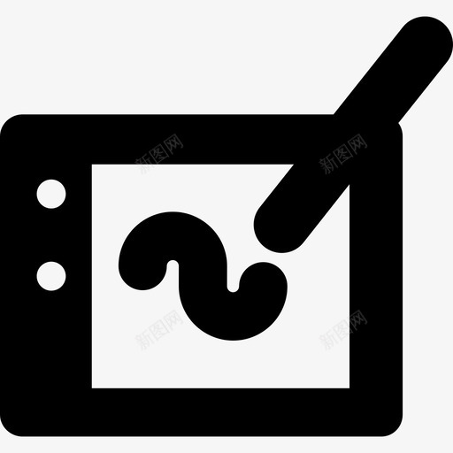 绘图板技术计算机设备图标svg_新图网 https://ixintu.com 技术 绘图板 计算机设备