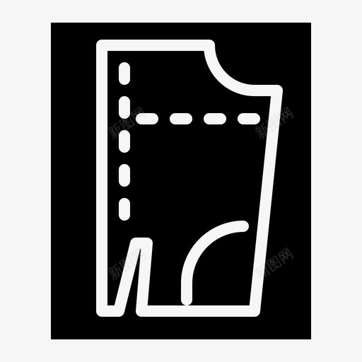 图案师时装图标svg_新图网 https://ixintu.com 图案 手工 时装 缝纫 设计师