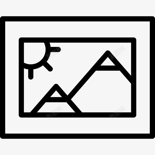 图像平面师工具线性图标svg_新图网 https://ixintu.com 图像 平面设计师工具 线性