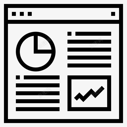 网站和用户界面互联网布局图标svg_新图网 https://ixintu.com 互联网 布局 用户界面 网站和用户界面