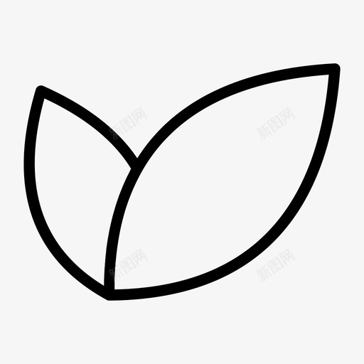 叶图标秋天自然svg_新图网 https://ixintu.com 叶图标 春天 植物 秋天 自然