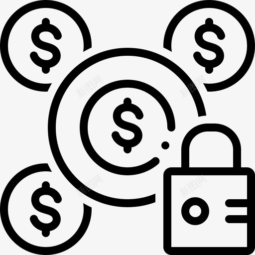 商业保护安全安保图标svg_新图网 https://ixintu.com 商业保护 安保 安全