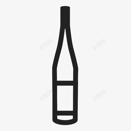 白葡萄酒瓶白葡萄酒葡萄酒瓶图标svg_新图网 https://ixintu.com 白葡萄酒 白葡萄酒瓶 葡萄酒瓶