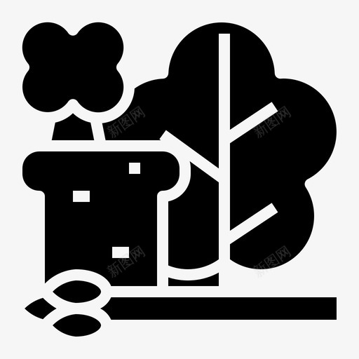 蔬菜酸面包图标svg_新图网 https://ixintu.com 健康固体 蔬菜 酸 面包 食物