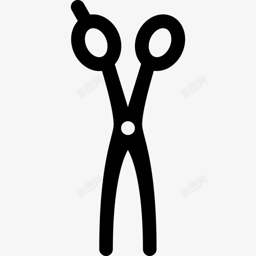 剪刀工具和用具美发沙龙图标svg_新图网 https://ixintu.com 剪刀 工具和用具 美发沙龙