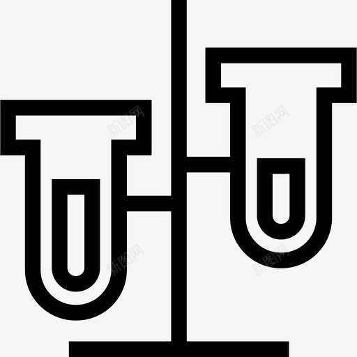 试管教育实验室用品图标svg_新图网 https://ixintu.com 实验室用品 教育 试管