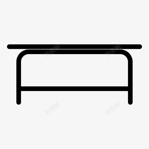 桌子家具家图标svg_新图网 https://ixintu.com 客厅 家 家具 家用家具配件 桌子