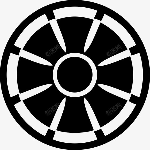 轮辋圆形轮胎图标svg_新图网 https://ixintu.com 圆形 轮胎 轮辋