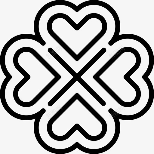 嘉年华花卉嘉年华线工艺线状图标svg_新图网 https://ixintu.com 嘉年华线工艺 嘉年华花卉 线状