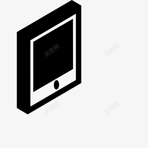 平板电脑技术等距设备填充图标svg_新图网 https://ixintu.com 平板电脑 技术 等距设备填充