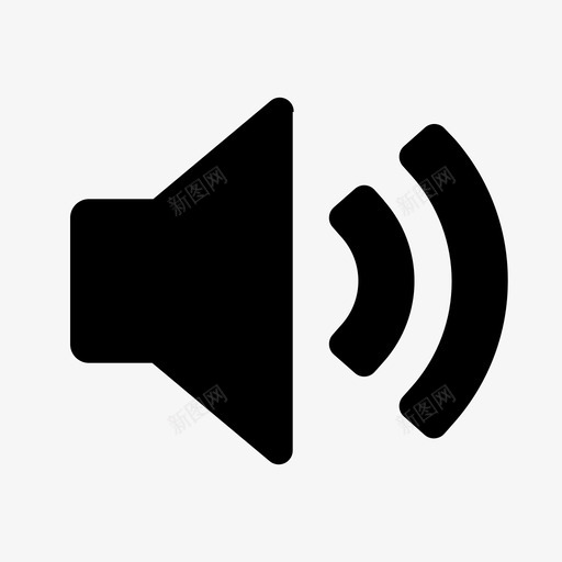 音量声音可爱的安卓套装图标svg_新图网 https://ixintu.com 可爱的安卓套装 声音 音量