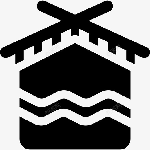 针织填充针线和缝纫图标svg_新图网 https://ixintu.com 填充针线和缝纫 针织