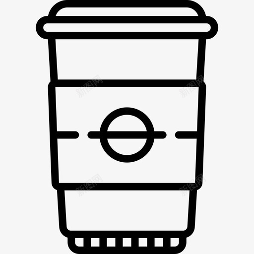 咖啡杯烹饪线工艺线状图标svg_新图网 https://ixintu.com 咖啡杯 烹饪线工艺 线状