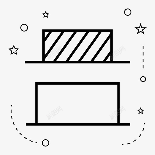 底部对齐下方图标svg_新图网 https://ixintu.com 下方 垂直 对齐 底部 设计